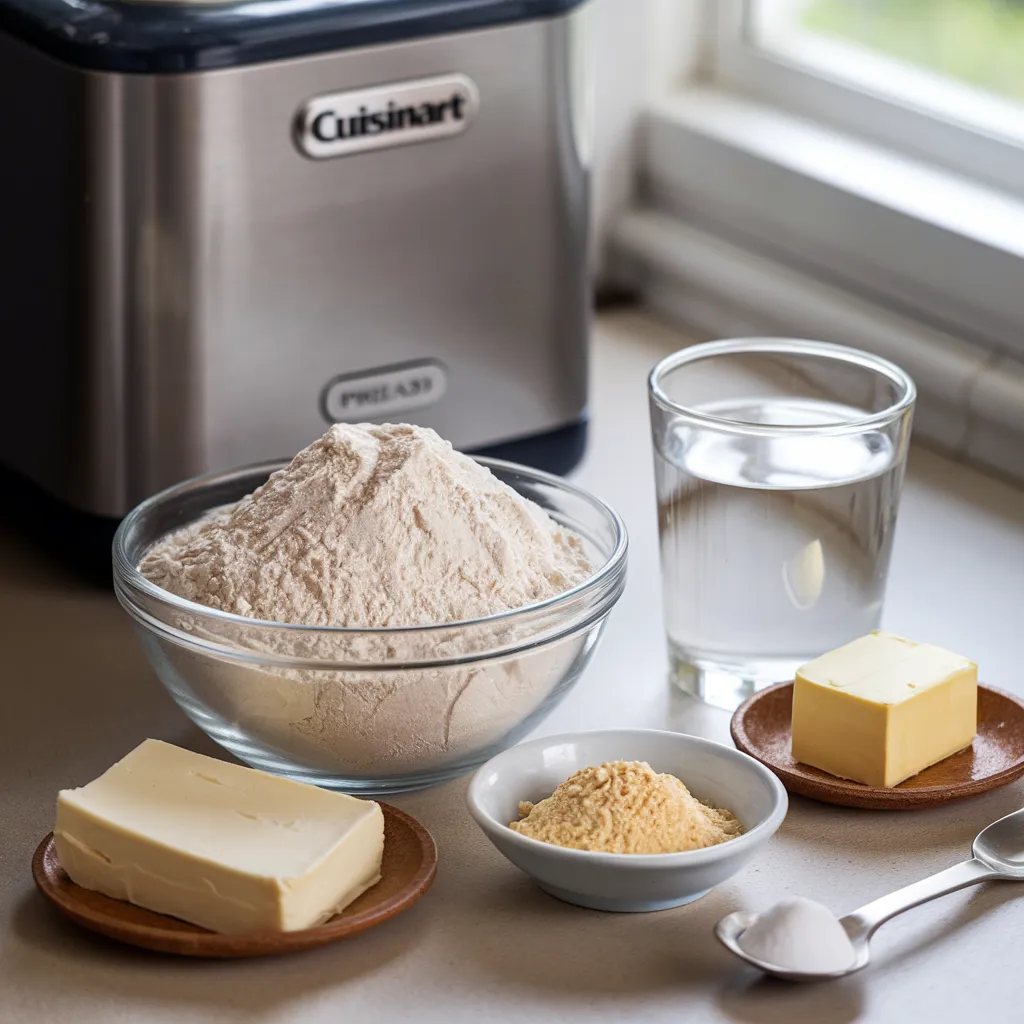 Golden brown loaf of freshly baked bread cooling on a rack, showcasing results from Cuisinart bread machine recipes for homemade bread.