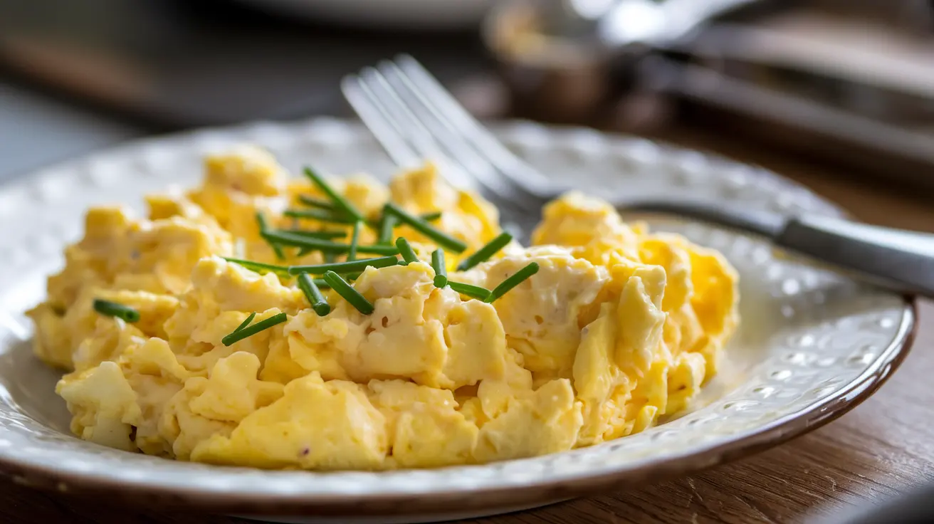 Final Dish of Scrambled Eggs