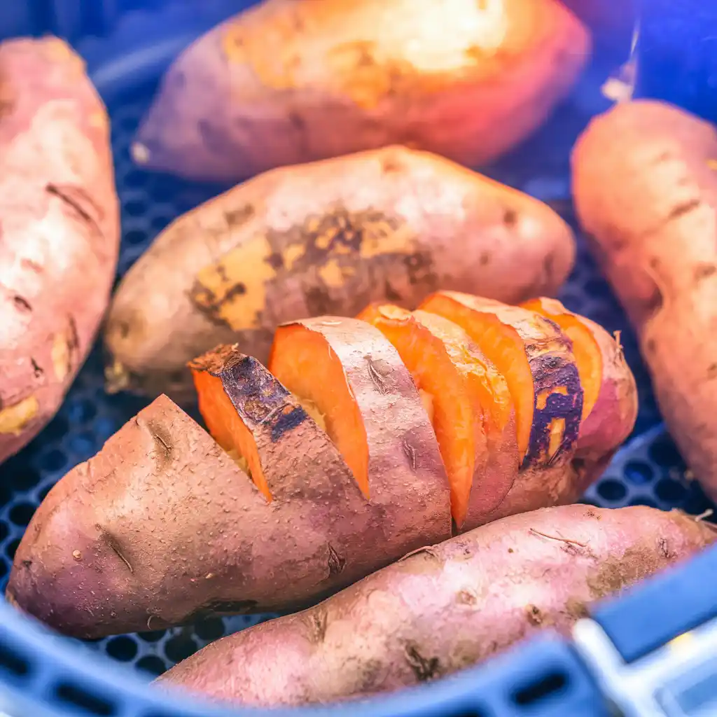 Crispy Sweet Potatoes in Air Fryer