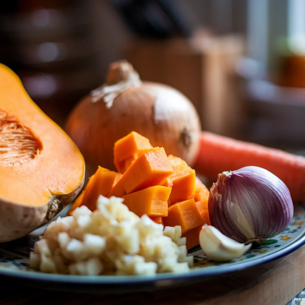 Ingredients for Butternut Squash Soup