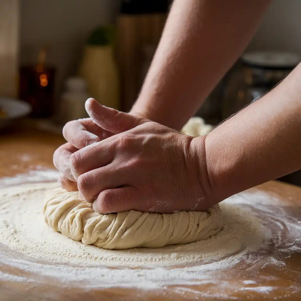 Dumpling Dough Preparation