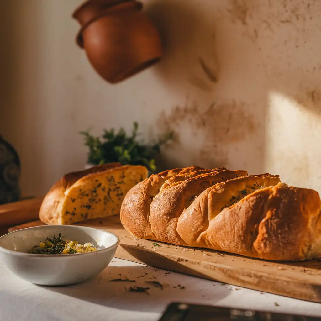 Perfectly Broiled Garlic Bread